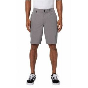 Men's ONeill Crossover‎ Hybrid Shorts, Grey, Size 38, Pre-Owned